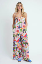 Load image into Gallery viewer, Mediterranean Print Jumpsuit