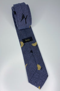 Blue Bird Tie