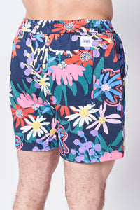 Abstract Flowers Shorts