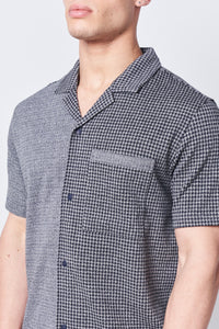 Gingham Split Shirt