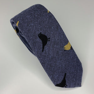 Blue Bird Tie