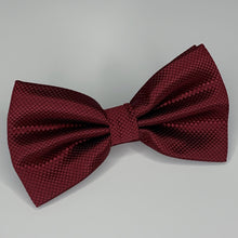 Load image into Gallery viewer, Burgundy Bow Tie