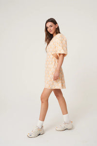 Puff Sleeve Mini Dress