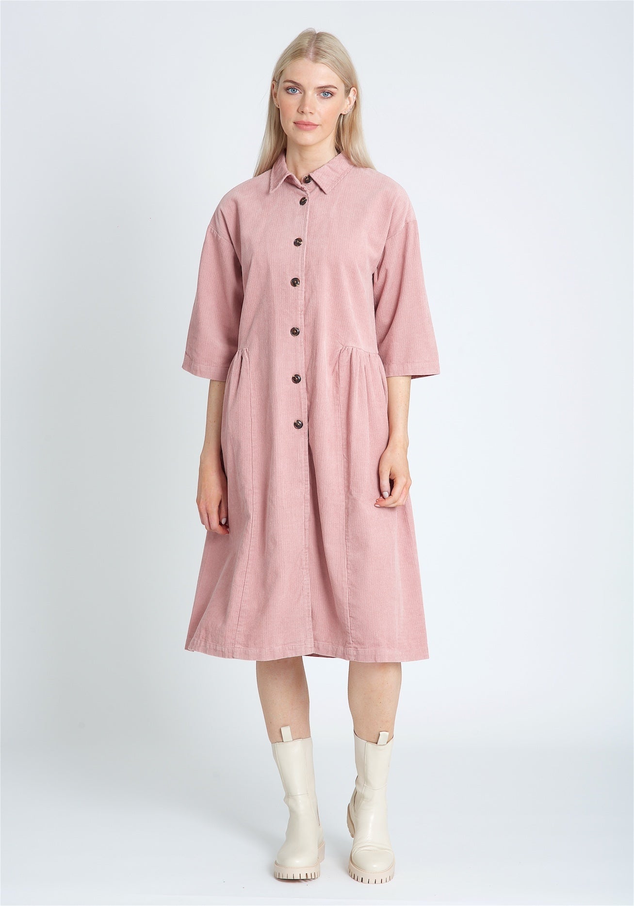 Oversized Cord Dress