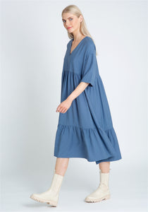 Oversized V Dress