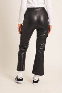 Vegan Leather Trousers