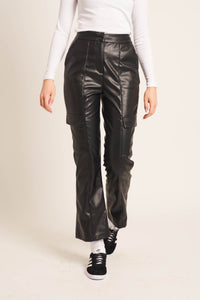 Vegan Leather Trousers