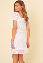 Load image into Gallery viewer, Broderie Mini Dress