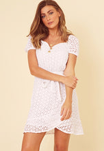 Load image into Gallery viewer, Broderie Mini Dress