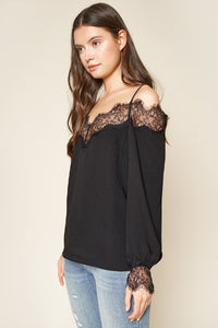 Long Sleeve Lace Top