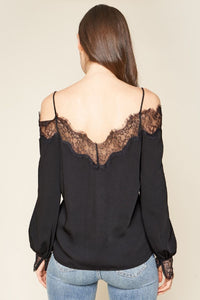 Long Sleeve Lace Top