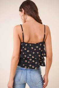 Mini Flowers Print Top